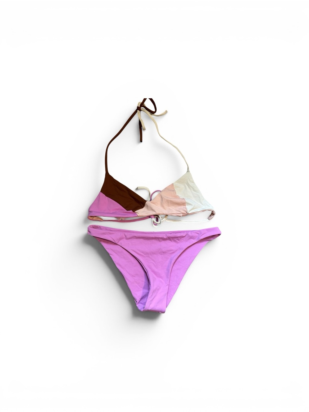 L*Space colorblock bikini set